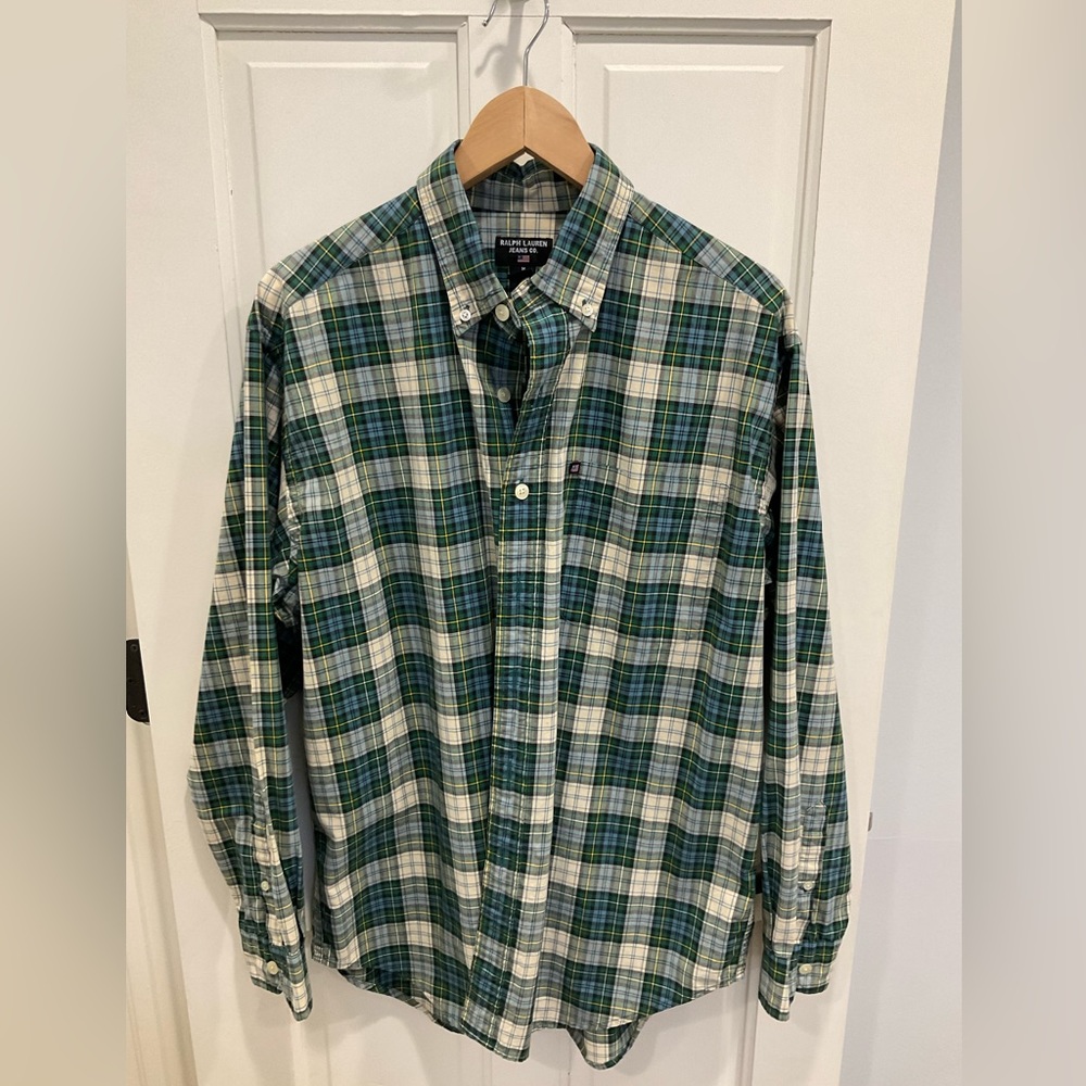 Ralph Lauren Jeans Co. Men’s Plaid Shirt M